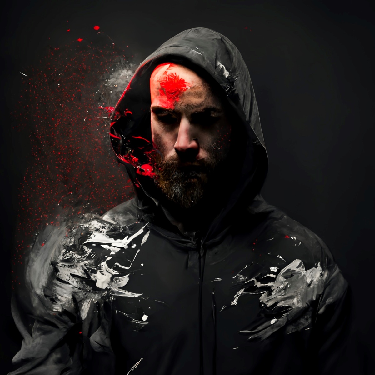 Portrait of Alen, the artist behind VÁKUUM
